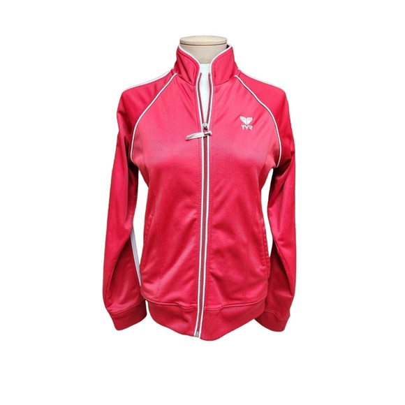 TYR Red Swim Jacket Adult Small - Picture 1 of 14